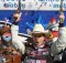 Jeff Gordon celebrates winning the Samsung Mobile 500 at Texas Motor Speedway. Photo by George Walker